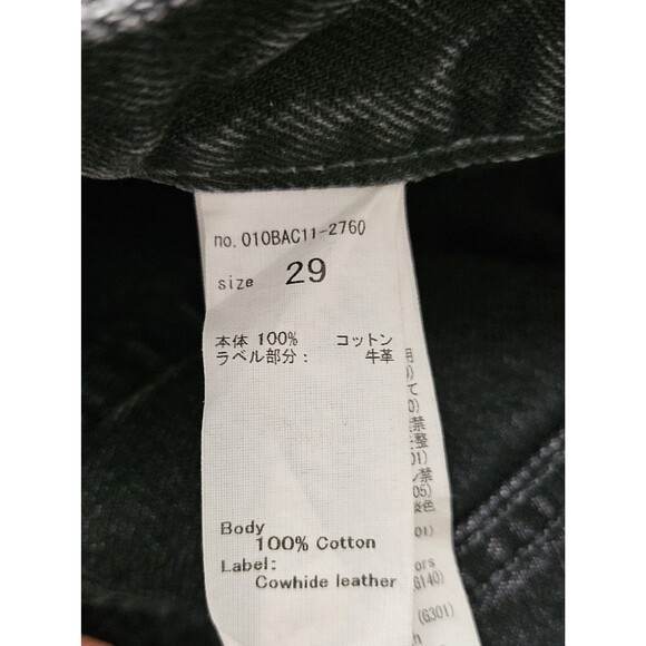 Moussy Vintage Mini Skirt Womens 29 Black Distressed Button Fly Denim Boho Beach - Picture 4 of 9